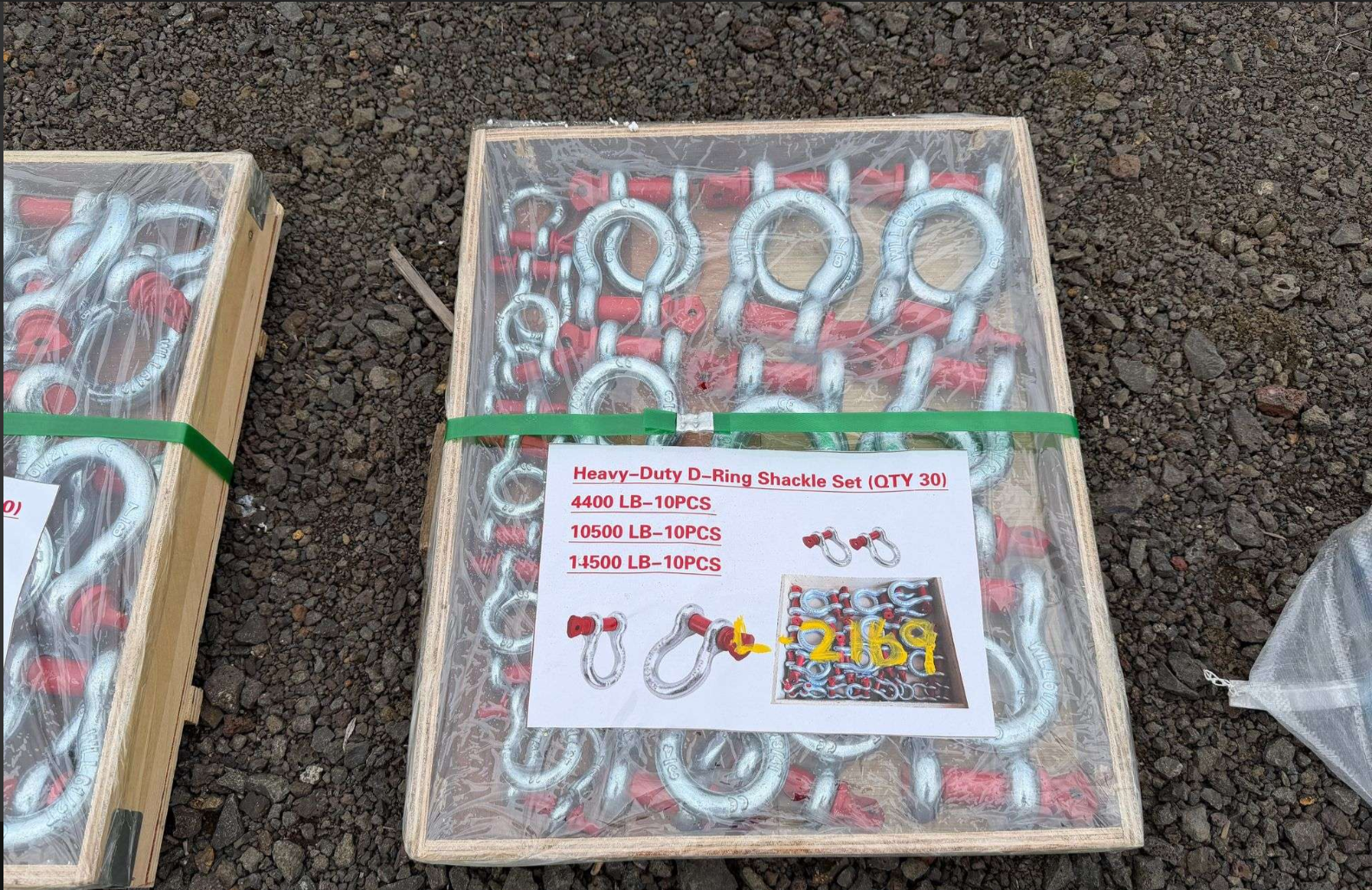 HD D-RING SHACKLE SET-30pcs