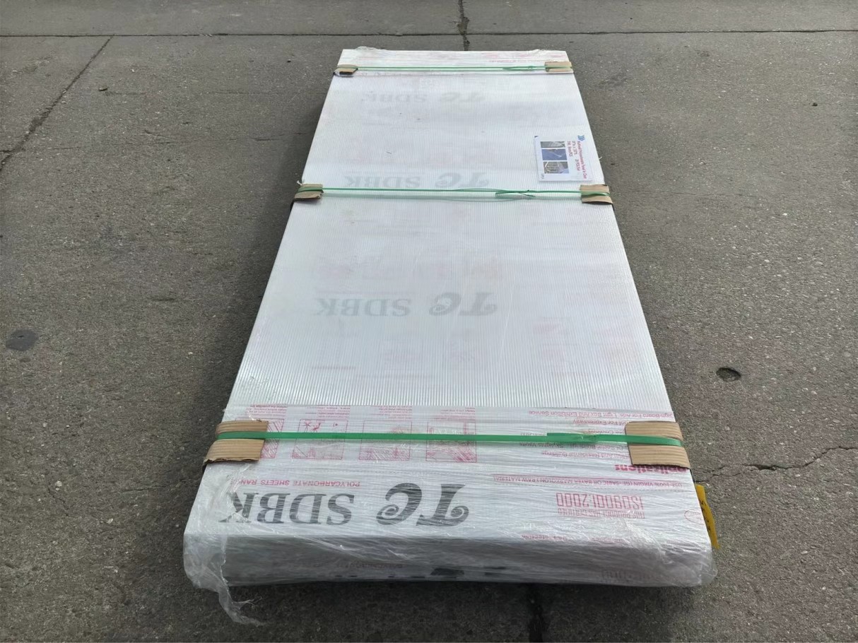 Multi Wall Polycarbonate Panels In Clear 35''X-7.87'-20pcs