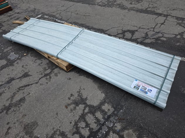 Polycarbonate Roof Panels In Clear 12'-30pcs